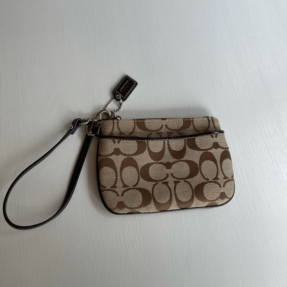 COACH wristlet